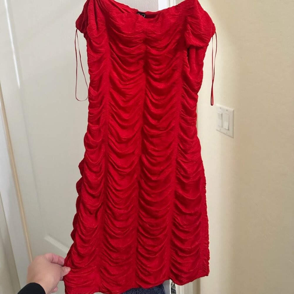 Mini Red Dress